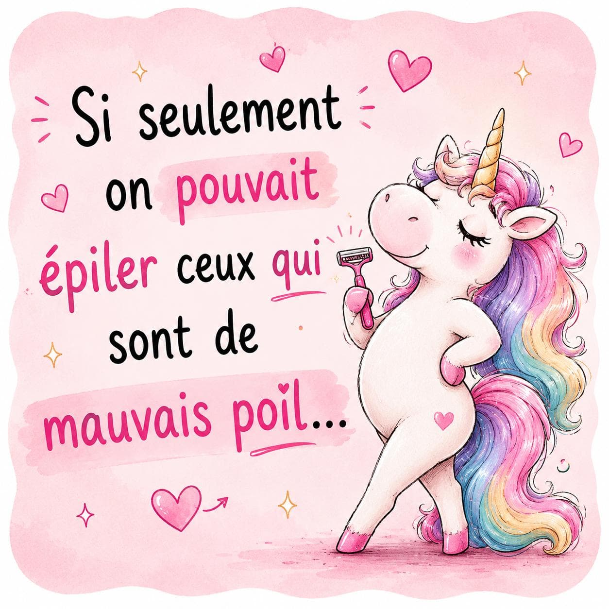 Aly la Licorne : Têtue